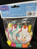 Peppa Pig Confetti Party Blowouts Pack Of 8 Party Supplies