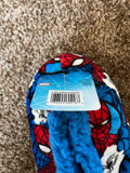 Marvel Spiderman Fuzzy Babba Slippers toddler M/L Shoe Sz 13-4