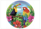 Hawaiian Tropics Dessert Plates, 8ct