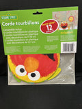 Sesame Street 1st Elmo Swirl Hanging Party Decorations Birthday 12 Per Package