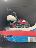 Marvel Spiderman Kids Canvas Slip On Sneaker w/ Metalic  Flap Size 13