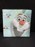 Disney OLAF Frozen Birthday Party Luncheon Napkins 16 ct.