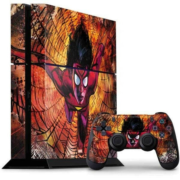 Jessica Drew The Spider-Woman PS4 Bundle Skin By Skinit Marvel NEW