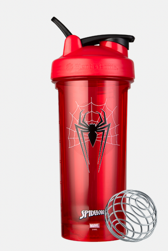 BlenderBottle Marvel Shaker Bottle Pro Series 28 oz Spider-Man