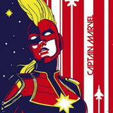 Marvel Captain Marvel Carol Sketch PS4 Bundle Skin By Skinit NEW