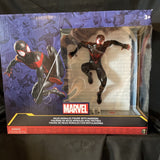 Miles Morales Figure on Wall Create Your Own Graffiti Markers Included