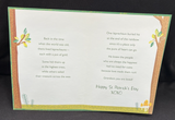 St. Patrick Day Grandson Greeting Card w/Envelope