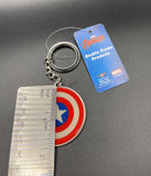 Buckle Down Marvel Captain America Shield Keychain