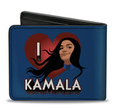 Buckle Down Ms Marvel I Love Kamala Heart Pose Bifold Wallet