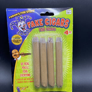 Adult Fake Cigars, One Size - Pack of 4