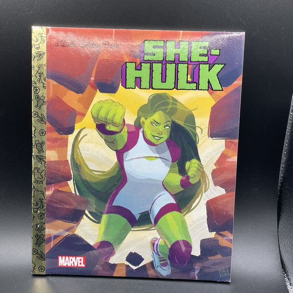 Marvel She-hulk, Hardcover by Debois, Jeneanne; Golden Books, Brand New