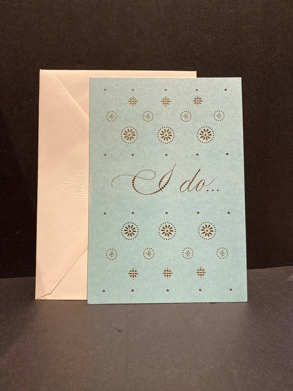 Our Wedding Greeting Card w/Envelope Hallmark NEW