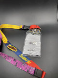 Ms. Marvel Lanyard with Clear Sleeve W/ Charm