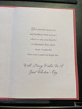 Valentine's Day Granddaughter Greeting Card w/Envelope