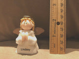 Lindsey Personalized Angel Ornament 2.5” NEW