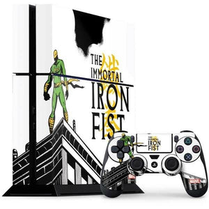 The Immortal Iron Fist PS4 Bundle Skin By Skinit Marvel NEW