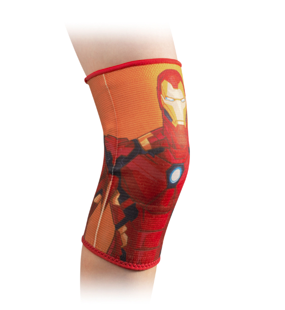 Marvel Iron Man Elastic Compression Knee Sleeve PEDIATRIC
