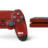 Captain America Silhouette PS4 Bundle Skin By Skinit NEW