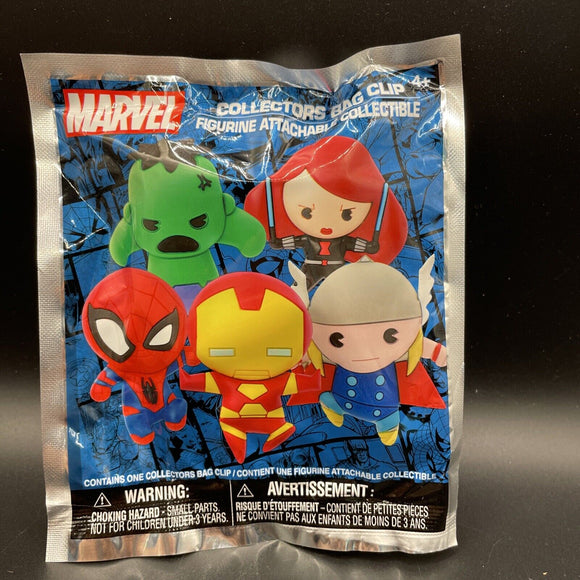 Marvel Collectors 3D Bag Clip Blind Pick Bag