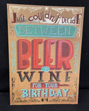 Birthday Greeting Card w/Envelope