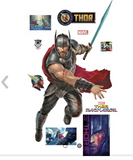 Fathead Decals Thor - Thor: Ragnarok Marvel Life Size Wall Decal 96-96222 NEW