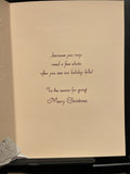 Merry Christmas Husband Greeting Card w/Envelope