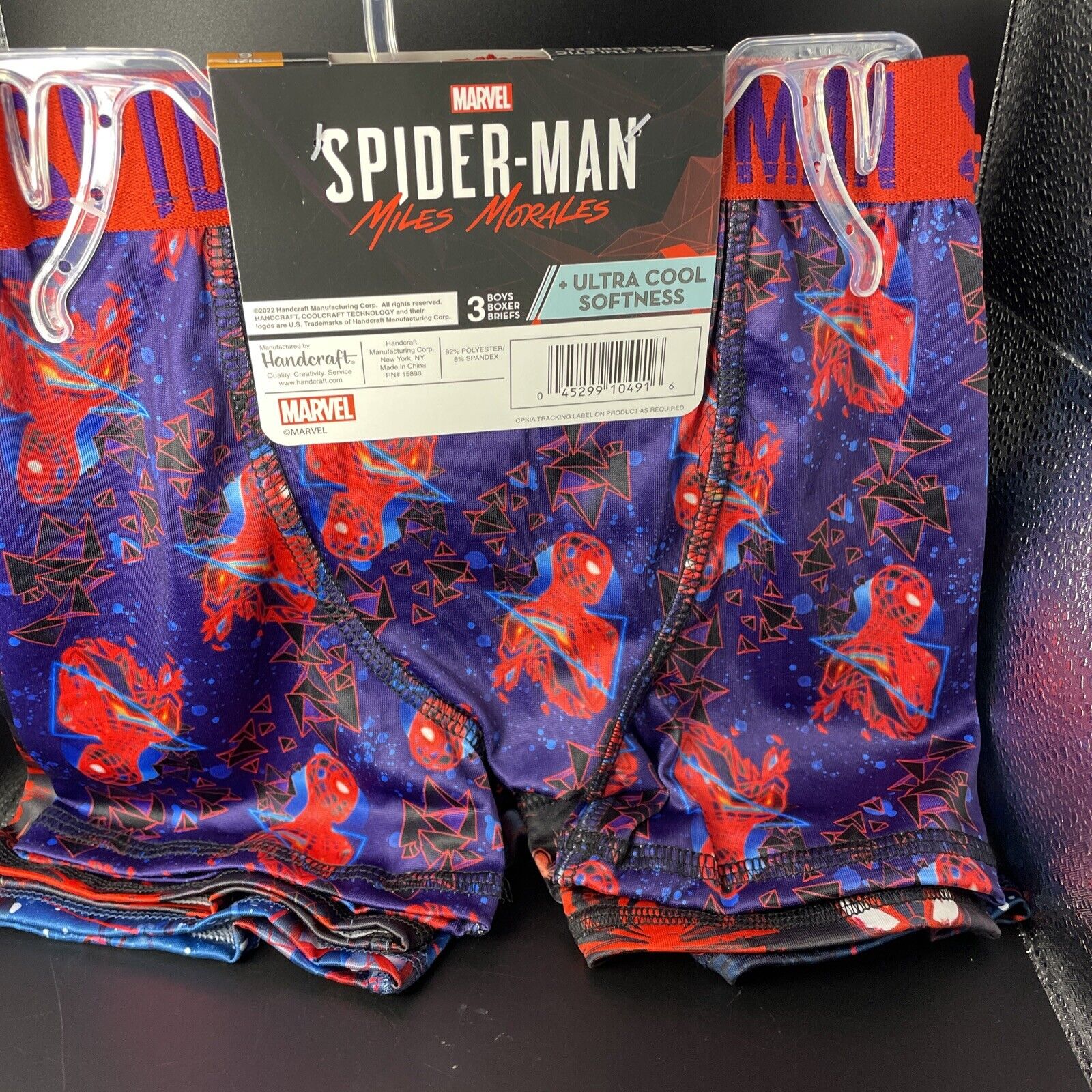 Marvel Spiderman Miles Morales Boys Athletic Boxer Brief sz6 3pr Moist –  The Odd Assortment