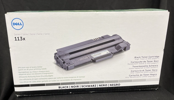 Genuine Dell 2MMJP Black Toner Cartridge