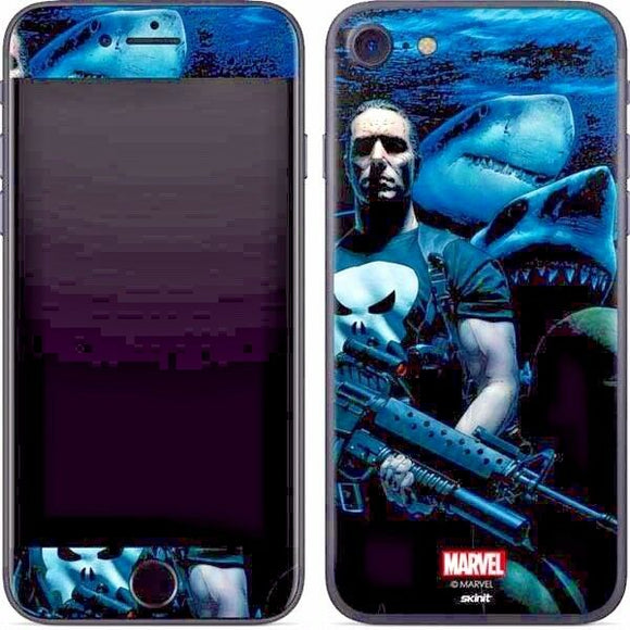 Punisher Sharks iPhone 7 Skinit Phone Skin Marvel NEW