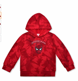 Marvel Spiderman Hoodie and Jogger Pant Set for Boys Size 5 Red