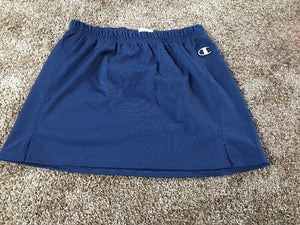 Champion Youth Large Athletic Skirt Navy NEW