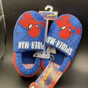 Spiderman Action Slippers Kids Size 9/10