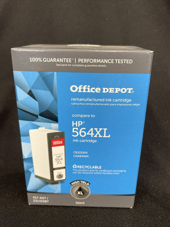 Office Depot  HP 564 XL  Black Ink Cartridge