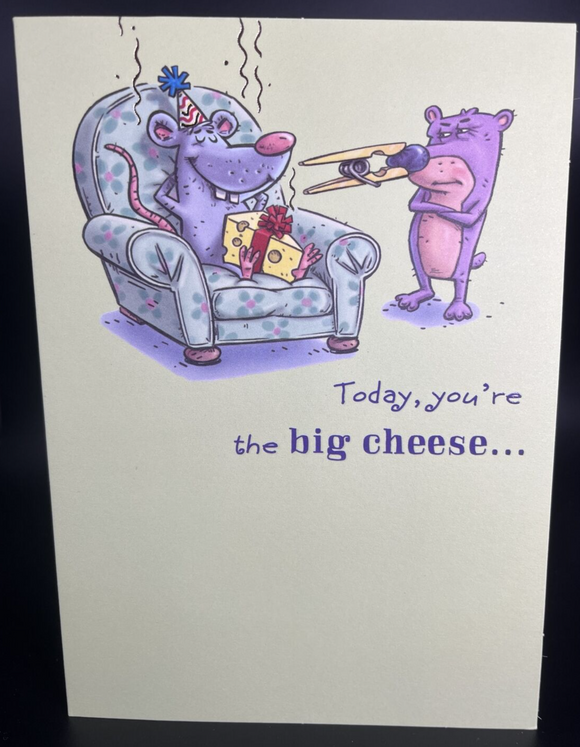 Humorous Birthday Greeting Card w/Envelope
