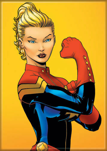 Captain Marvel We Can Do It PHOTO MAGNET 2 1/2