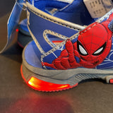 Boys Spiderman  Light Up Sandals Size 7
