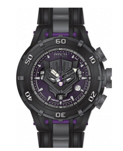 Invicta Marvel Black Panther Chronograph Quartz Purple Dial Men's Watch 40541