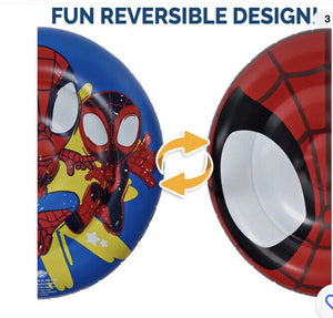 Swimways Marvel Spidey Reversible Boat, Inflatable Pool Floats & Kids Pool To...
