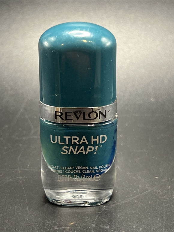 Revlon Ultra HD Snap! Vegan Nail Polish  Oz  #023 Dare Devil Casse -Cou- teal