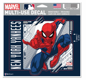 New York Yankees MARVEL MULTI-USE DECAL 5" x 6"