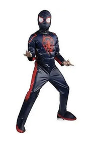 Jazwares CHILD Marvel MILES MORALES QUALUX Size MD (8-10)