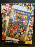 Avengers Comics Starring Captain America 3D 300 pc Puzzle  12”x18”