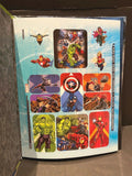 Marvel Avengers Bound Notebook 1 cm Graph Paper 40 Pages + Sticker Sheet NEW