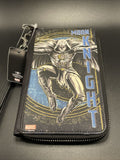 Buckle Down Marvel Moon Knight Action Pose Zip Around Women’s Wallet