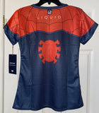 LIQUID X MARVEL SPIDER-MAN JERSEY WOMENS SZ MEDIUM