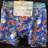 Eternals Heroes 3 Pairs Boys Athletic Boxer Briefs Size 6 Marvel