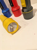 3 Dorcy 7" Flashlights Assorted Colors NEW