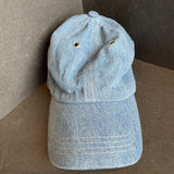 Girls Denim Live Camp Baseball Hat w/ Lace Up Back