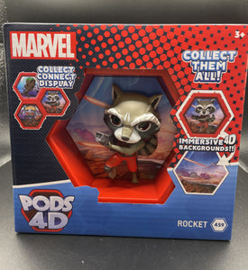 WOW! PODS 4D Marvel Guardians of The Galaxy - Rocket Raccoon