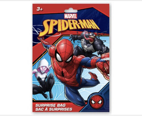 Marvel Spiderman Surprise Bag Coloring , Puzzle,Crayons & Stickers